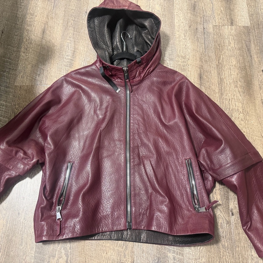Genuine leather new jacket